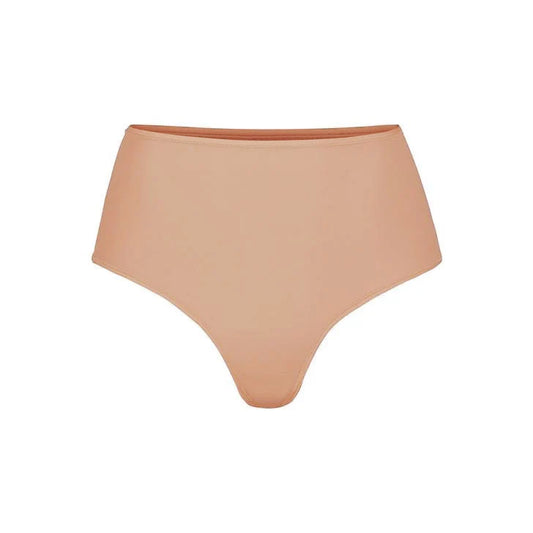 FITS EVERYBODY HIGH-WAISTED THONG | OCHRE