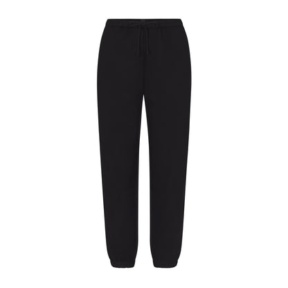 COTTON FLEECE JOGGER | ONYX