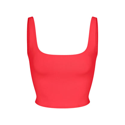 ICONIC SWIM TANK BIKINI TOP | CARMINE