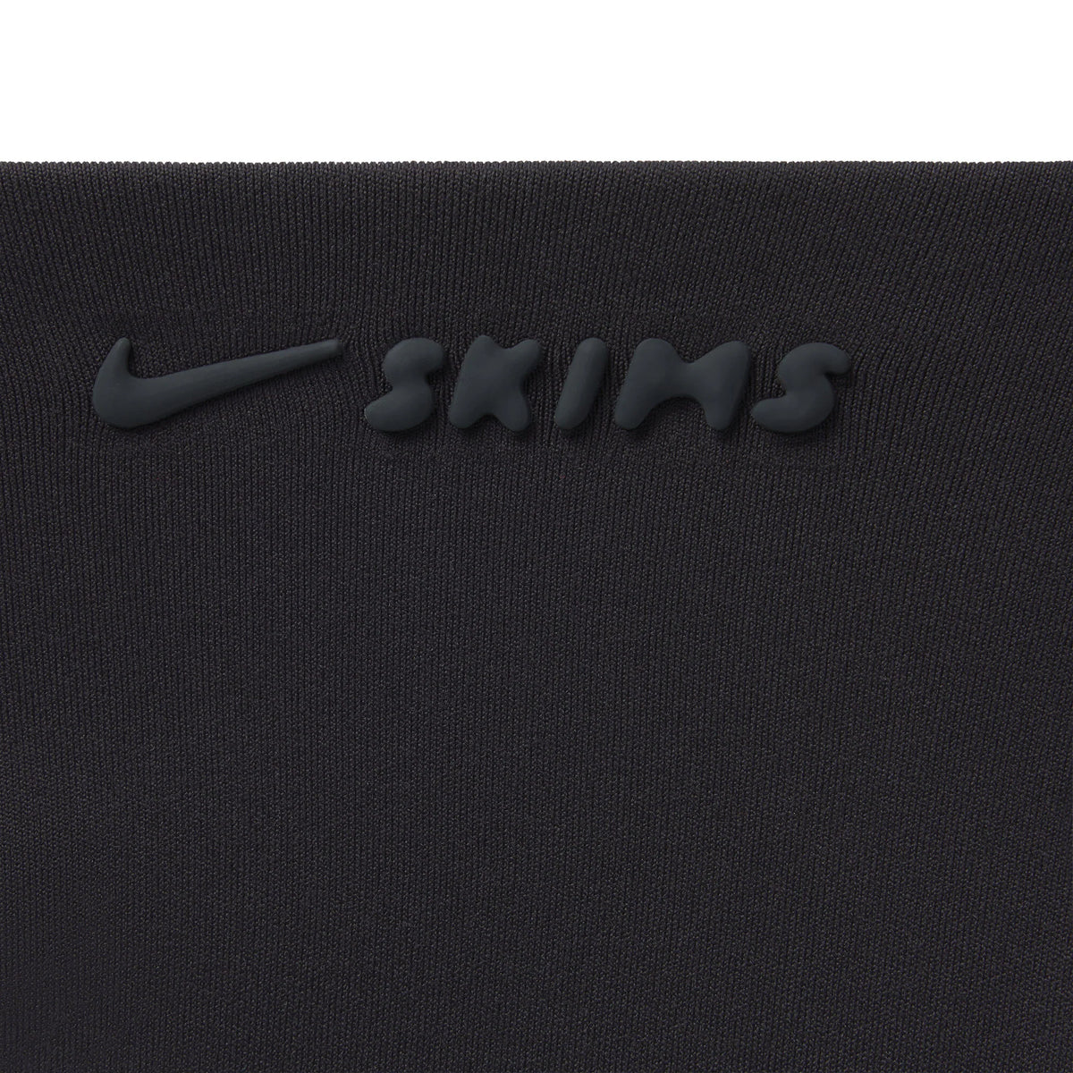 NikeSKIMS MATTE HIGH NECK BRA | OBSIDIAN