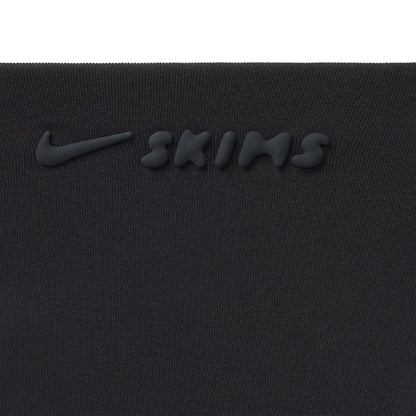 NikeSKIMS MATTE MOCK NECK RACER TANK | OBSIDIAN