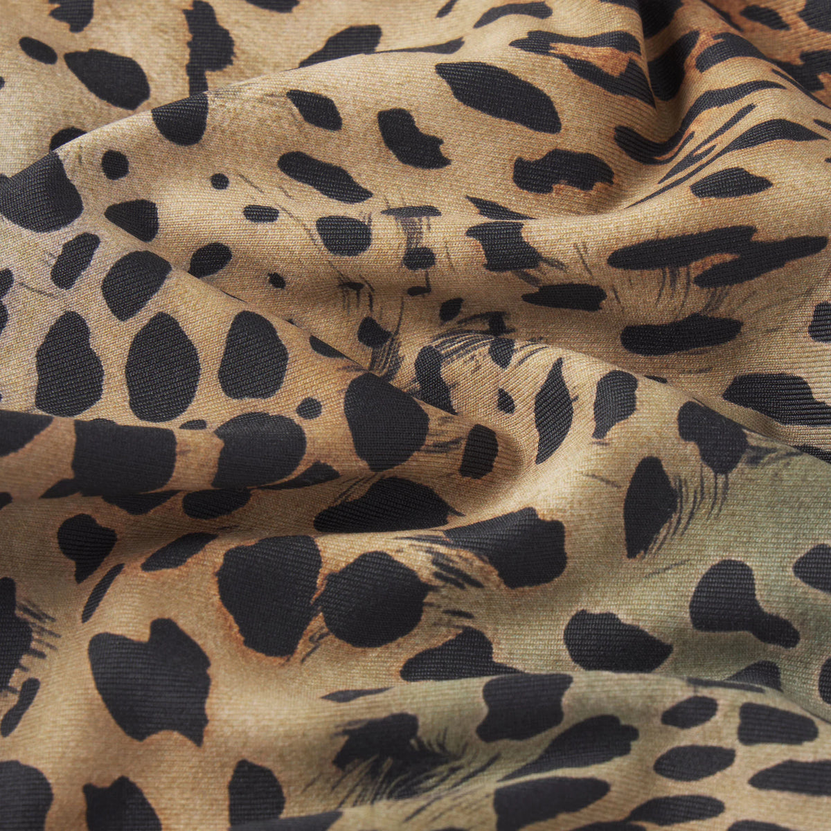 ICONIC SWIM HARDWARE TIE SIDE BIKINI BOTTOM | CHEETAH SKIN PRINT