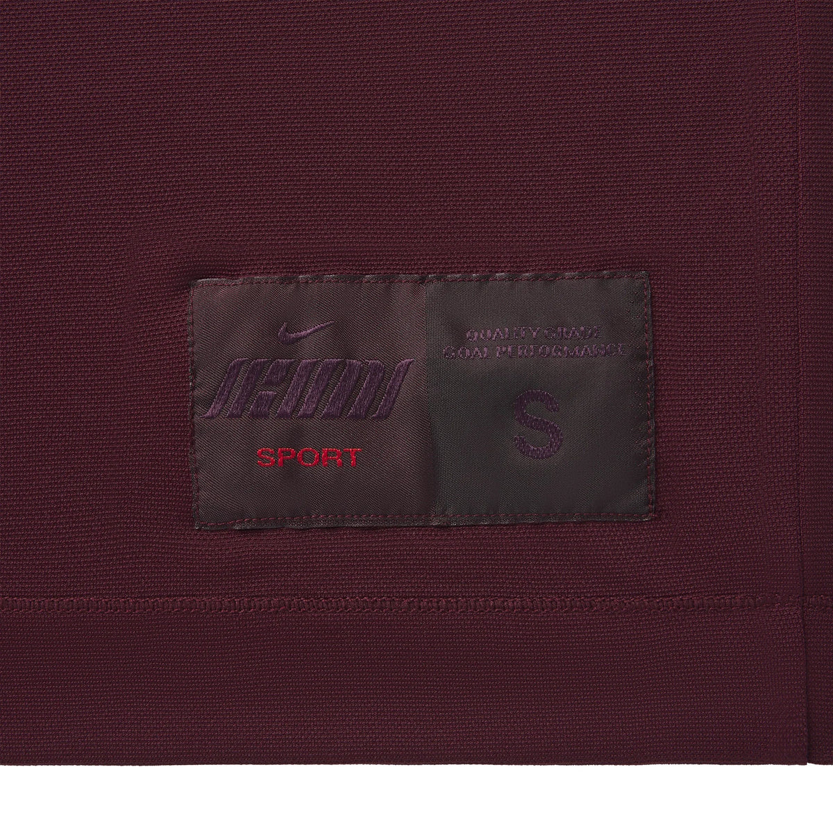 NikeSKIMS AIRY V-NECK OVERSIZED LONG SLEEVE TOP | CURRANT