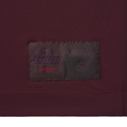 NikeSKIMS AIRY V-NECK OVERSIZED LONG SLEEVE TOP | CURRANT