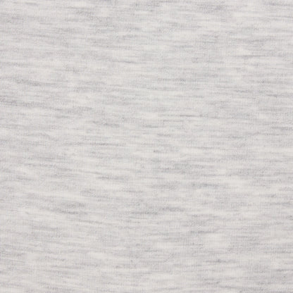 COTTON RIB FOLDOVER MINI SKIRT | LIGHT HEATHER GREY