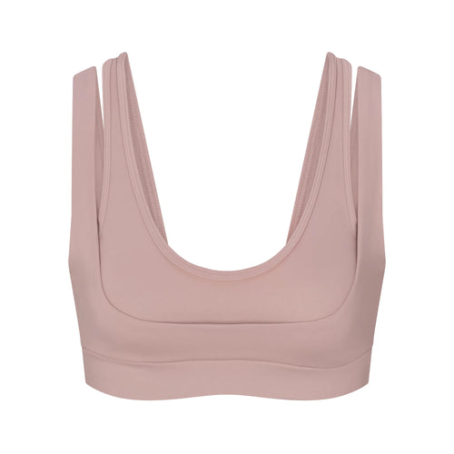 NikeSKIMS MATTE DOUBLE STRAP SCOOP BRA | HIMALAYAN
