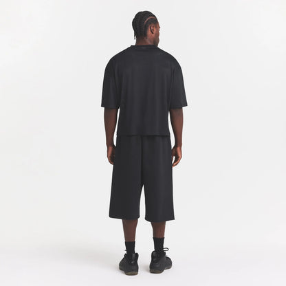 MESH APPAREL MENS CROPPED JERSEY | ONYX