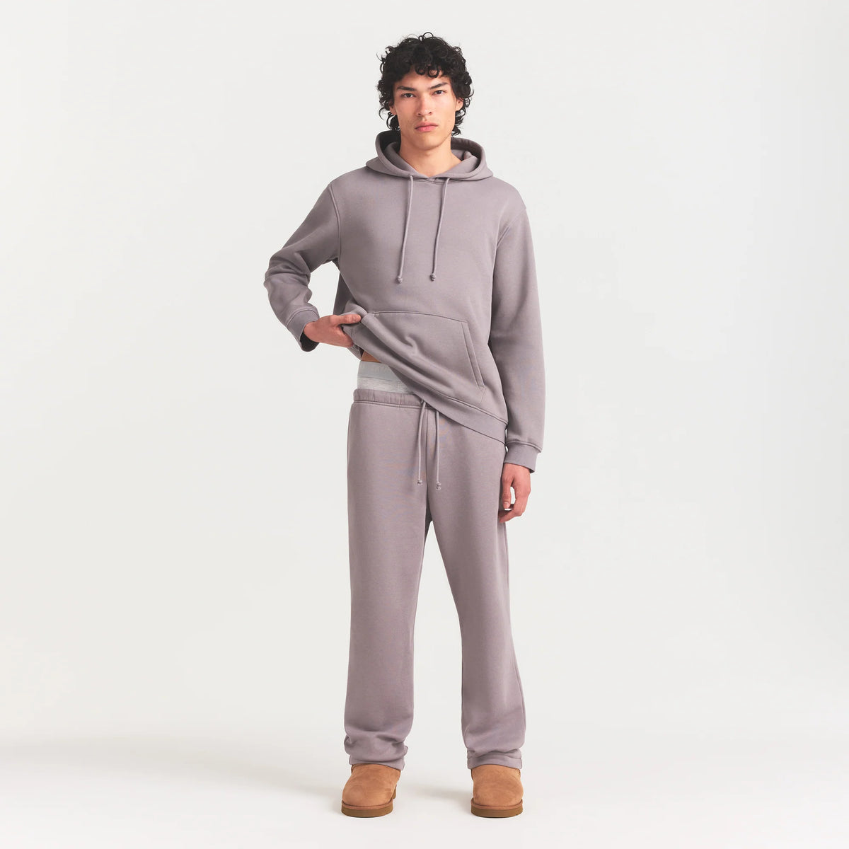 FLEECE LOUNGE MENS CLASSIC STRAIGHT LEG PANT | SHADOW