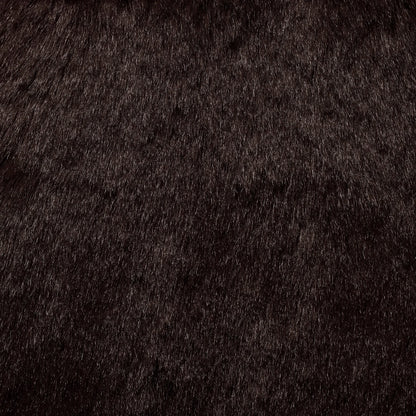 FAUX FUR JUMBO TOTE | ESPRESSO