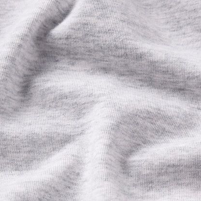 COTTON JERSEY LOGO T-SHIRT | LIGHT HEATHER GREY WITH ONYX LOGO