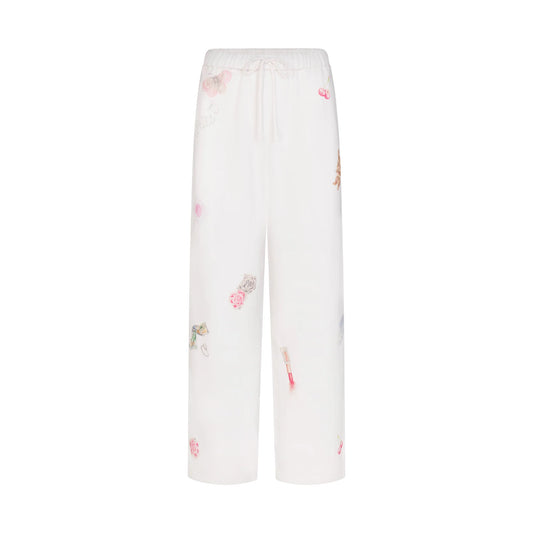 COTTON FLEECE STRAIGHT LEG PANT | SNOW ESSENTIALS