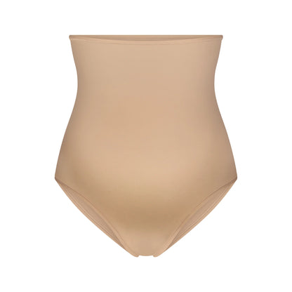 FITS EVERYBODY MATERNITY HIGH-WAISTED BRIEF | CLAY