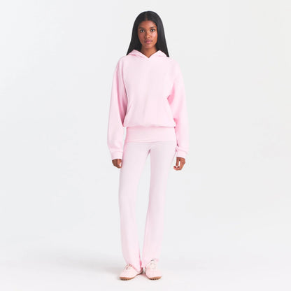 COTTON FLEECE HOODIE | CHERRY BLOSSOM