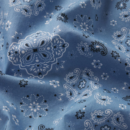 COTTON POPLIN SLEEP STRAIGHT LEG PANT | ARCTIC BANDANA