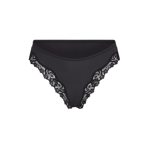 FITS EVERYBODY LACE TANGA | ONYX