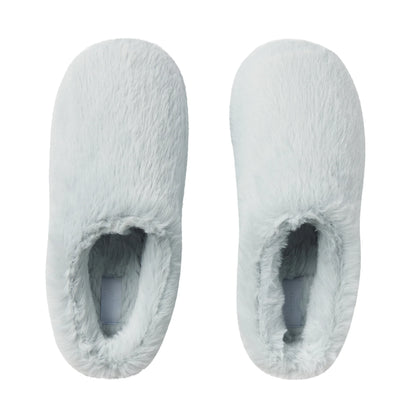 FAUX FUR SLIPPER | ZEN BLUE