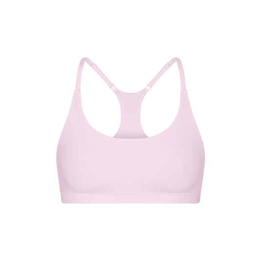 FITS EVERYBODY RACERBACK SCOOP BRALETTE | CHERRY BLOSSOM
