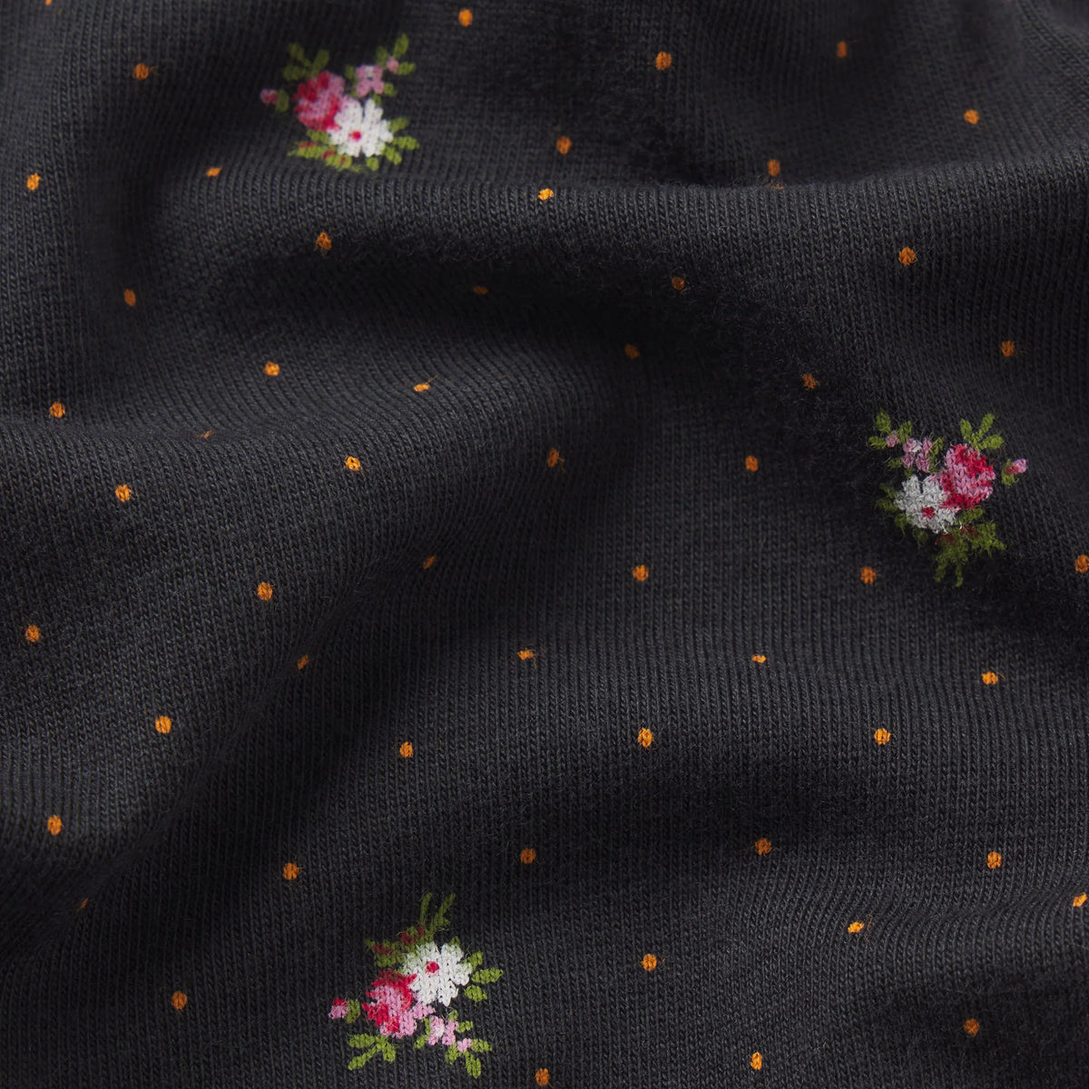 LIGHTWEIGHT COTTON RUCHED BACK HIPSTER 10-PACK | MICRO DOT FLORAL MULTI