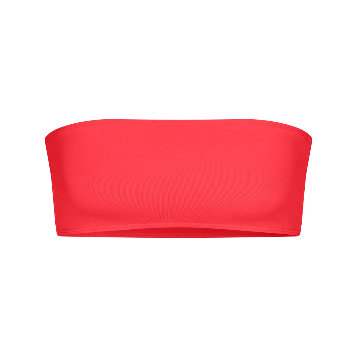 ICONIC SWIM MICRO BANDEAU BIKINI TOP | CARMINE