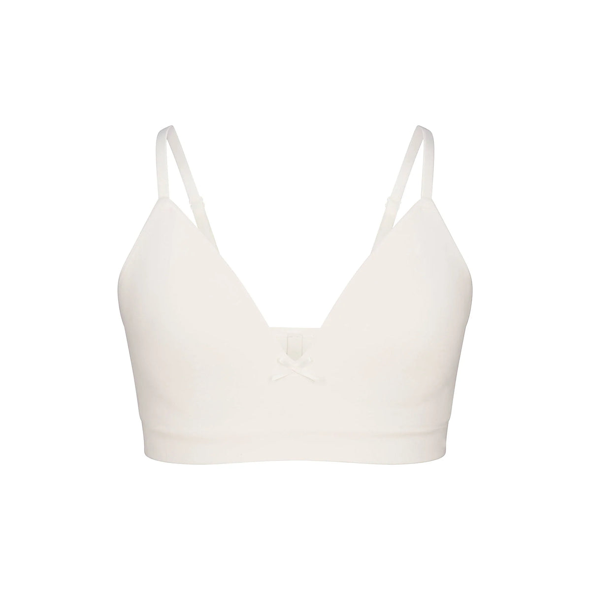COTTON SEAMLESS JUNIORS TRAINING BRA 2-PACK | MARBLE AND BALLET