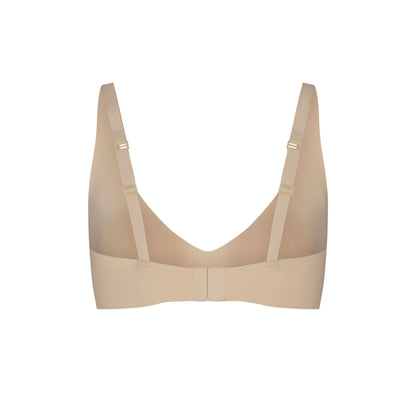 NAKED PLUNGE BRALETTE | SAND