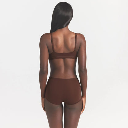 FITS EVERYBODY SCOOP BRALETTE | COCOA
