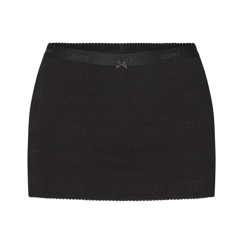 LOGO POINTELLE MICRO SKORT | SOOT