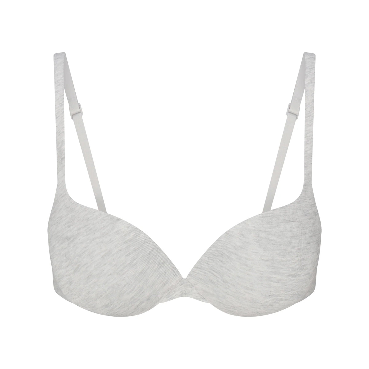 EVERYDAY COTTON ULTIMATE TEARDROP PUSH-UP BRA | LIGHT HEATHER GREY