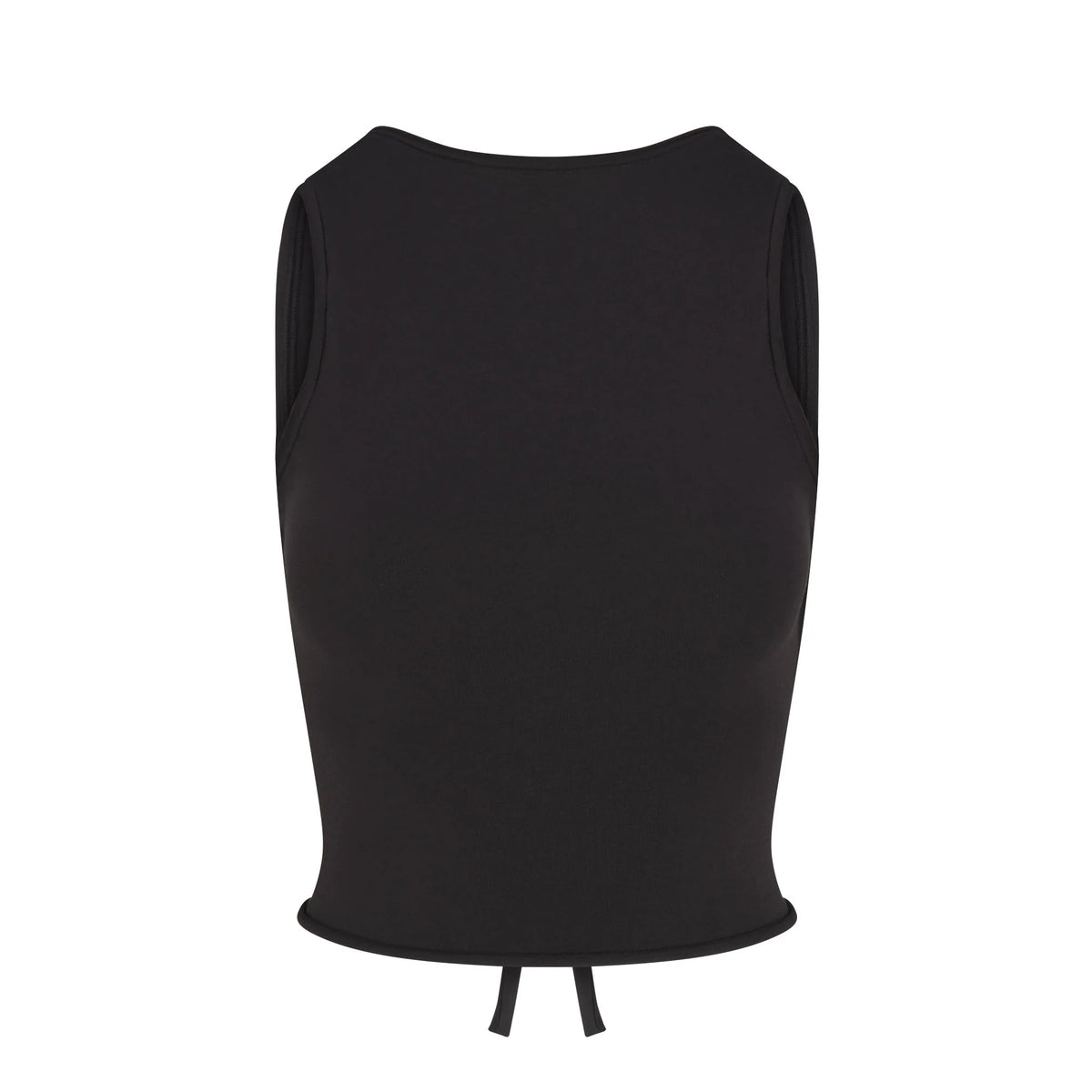 COTTON JERSEY TIE BACK TANK | SOOT