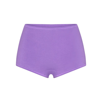 COTTON JERSEY BOY SHORT | ULTRA VIOLET