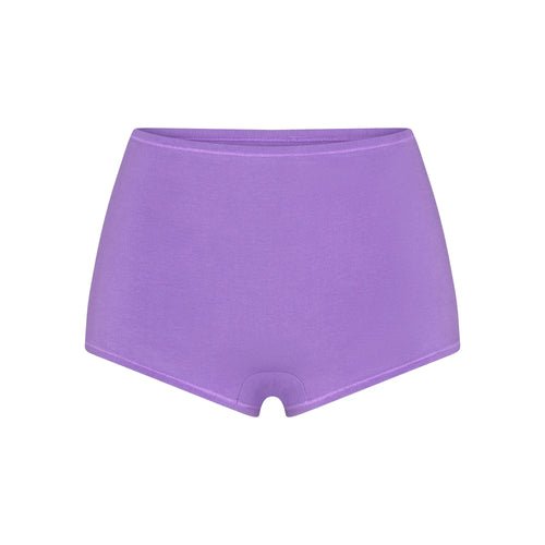 COTTON JERSEY BOY SHORT | ULTRA VIOLET