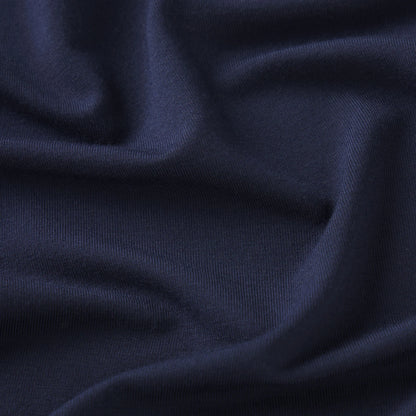 COTTON JERSEY MATERNITY FOLDOVER PANT | NAVY
