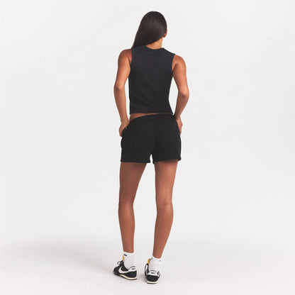 COTTON FLEECE SHORT | ONYX