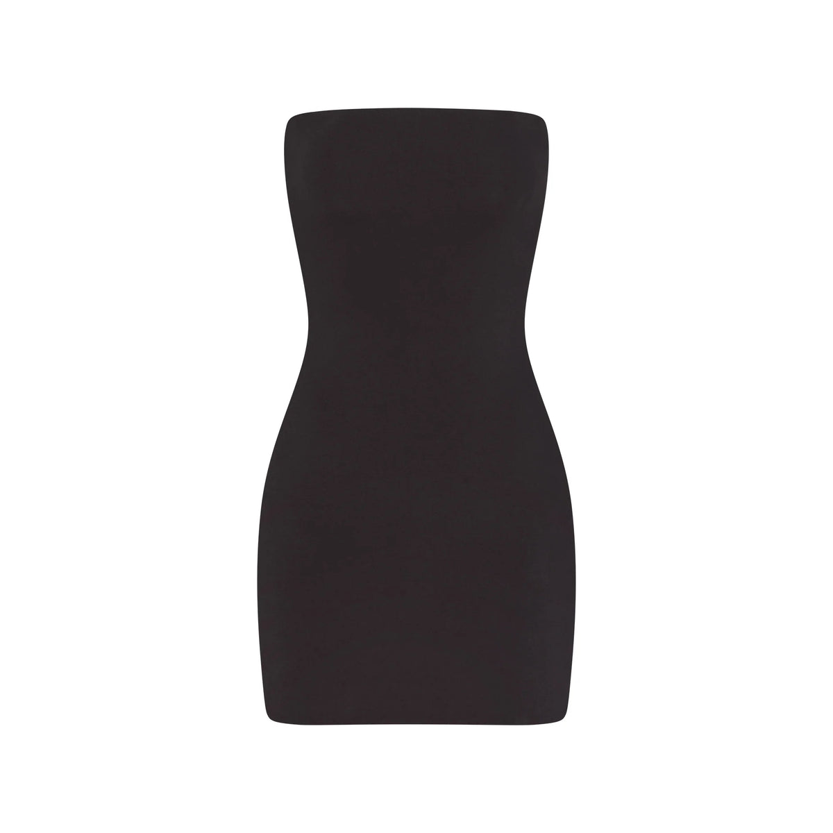 COTTON JERSEY MINI TUBE DRESS | SOOT