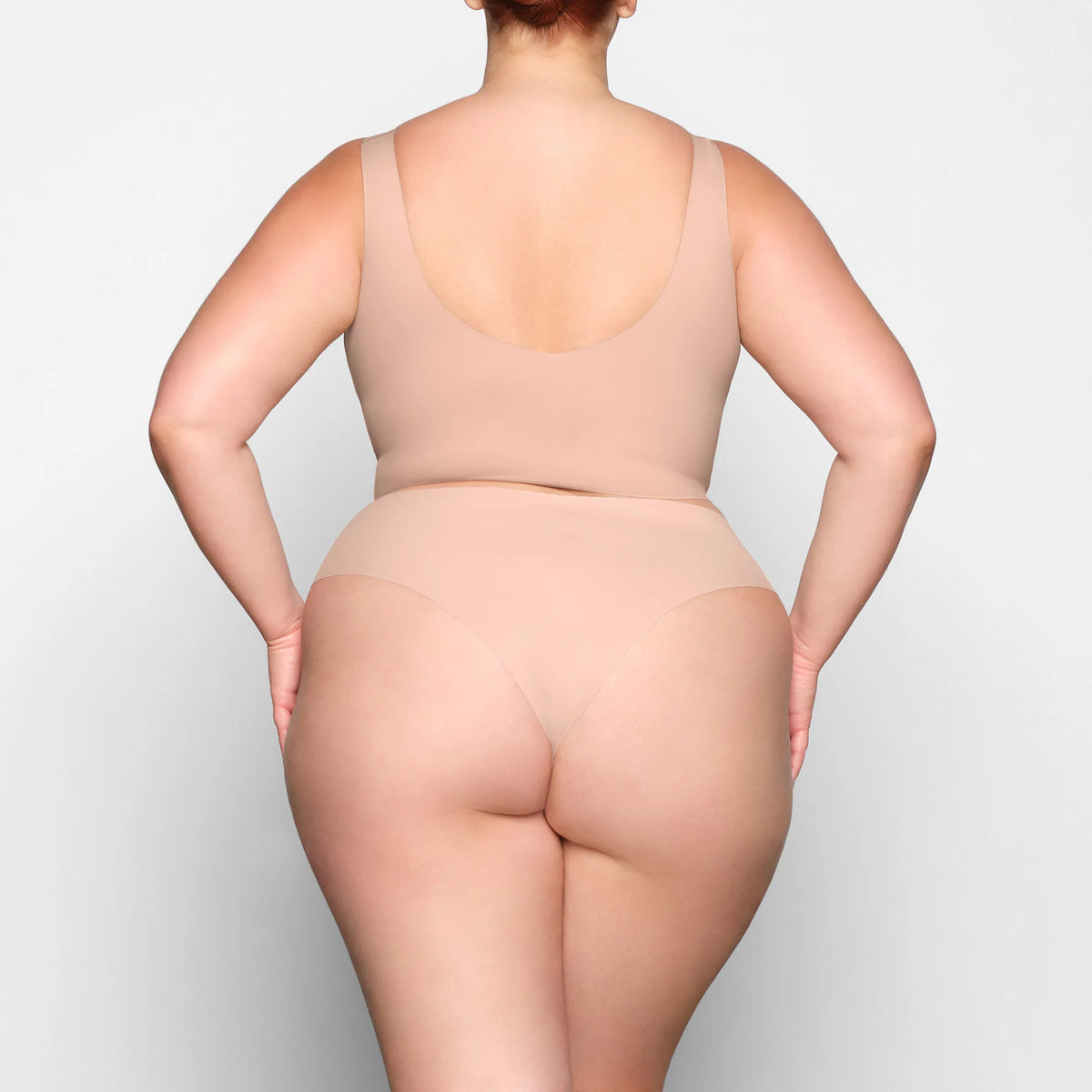 NAKED PLUNGE LONGLINE BRALETTE | MICA