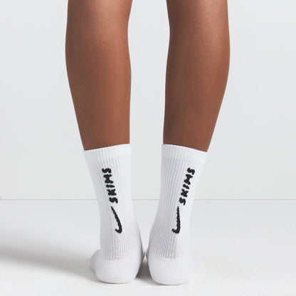 NikeSKIMS ACCESSORIES DRI-FIT™ CREW SOCK 3-PACK | HEATHER GREY MULTI