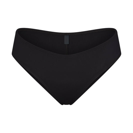 ICONIC SWIM HIPSTER BIKINI BOTTOM | OBSIDIAN