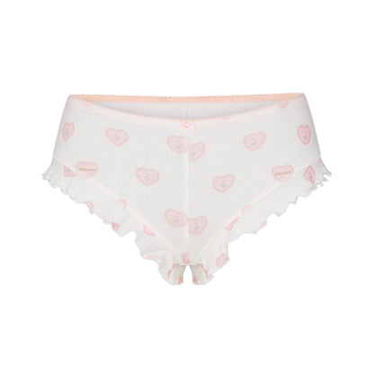 LOGO POINTELLE CAMI SLEEP SET | SNOW LACE HEARTS