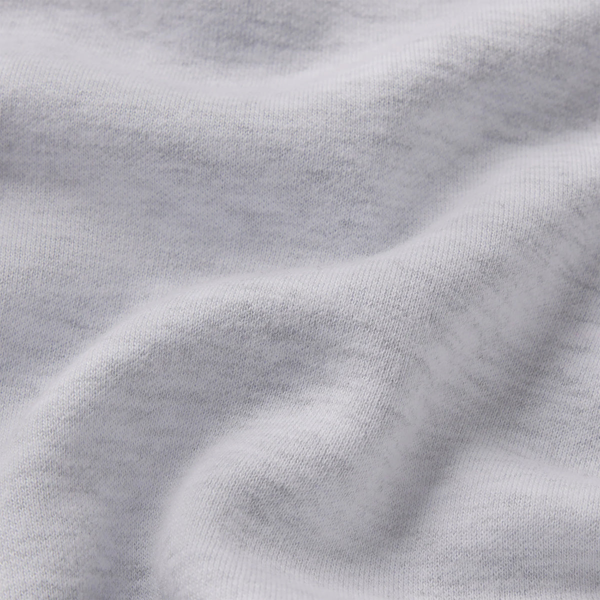 COTTON FLEECE LONG SHORT | LIGHT HEATHER GREY