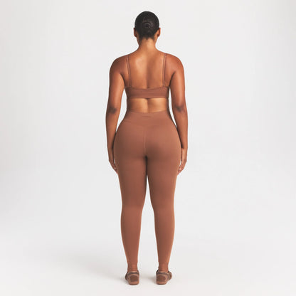 NikeSKIMS MATTE 26" LEGGING | CAROB BROWN