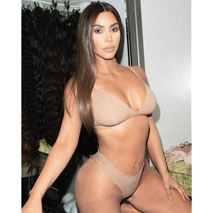 FITS EVERYBODY DIPPED FRONT THONG | OCHRE