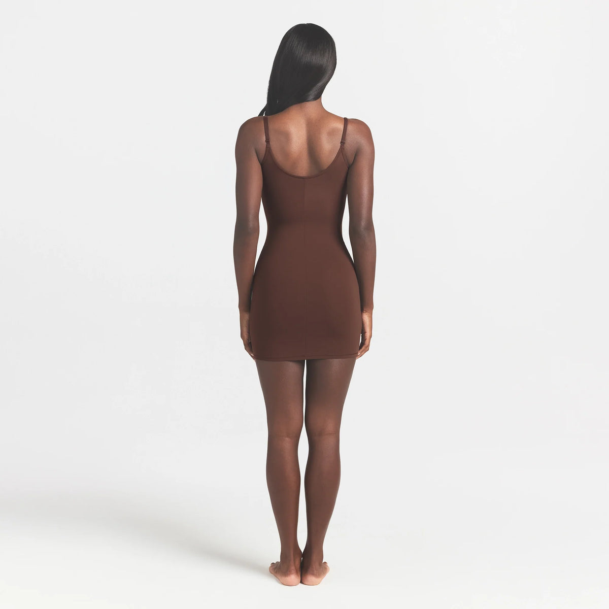 FITS EVERYBODY SLIP DRESS | COCOA