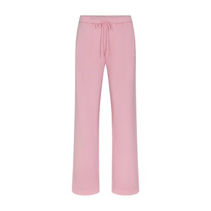 COTTON FLEECE LOGO CLASSIC STRAIGHT LEG PANT | HALITE WITH SNOW LOGO