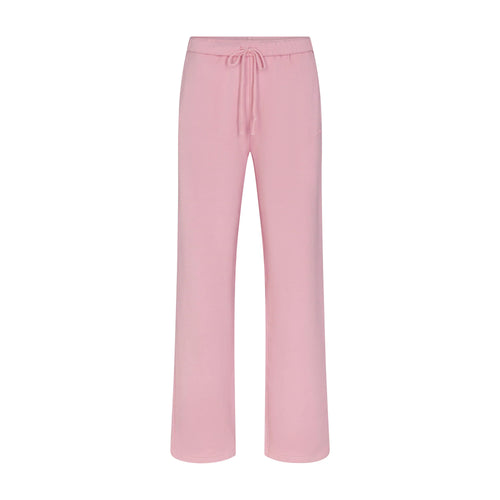 COTTON FLEECE LOGO CLASSIC STRAIGHT LEG PANT | HALITE WITH SNOW LOGO