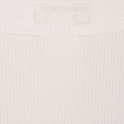 COTTON RIB SCOOP NECK TANK | MARBLE