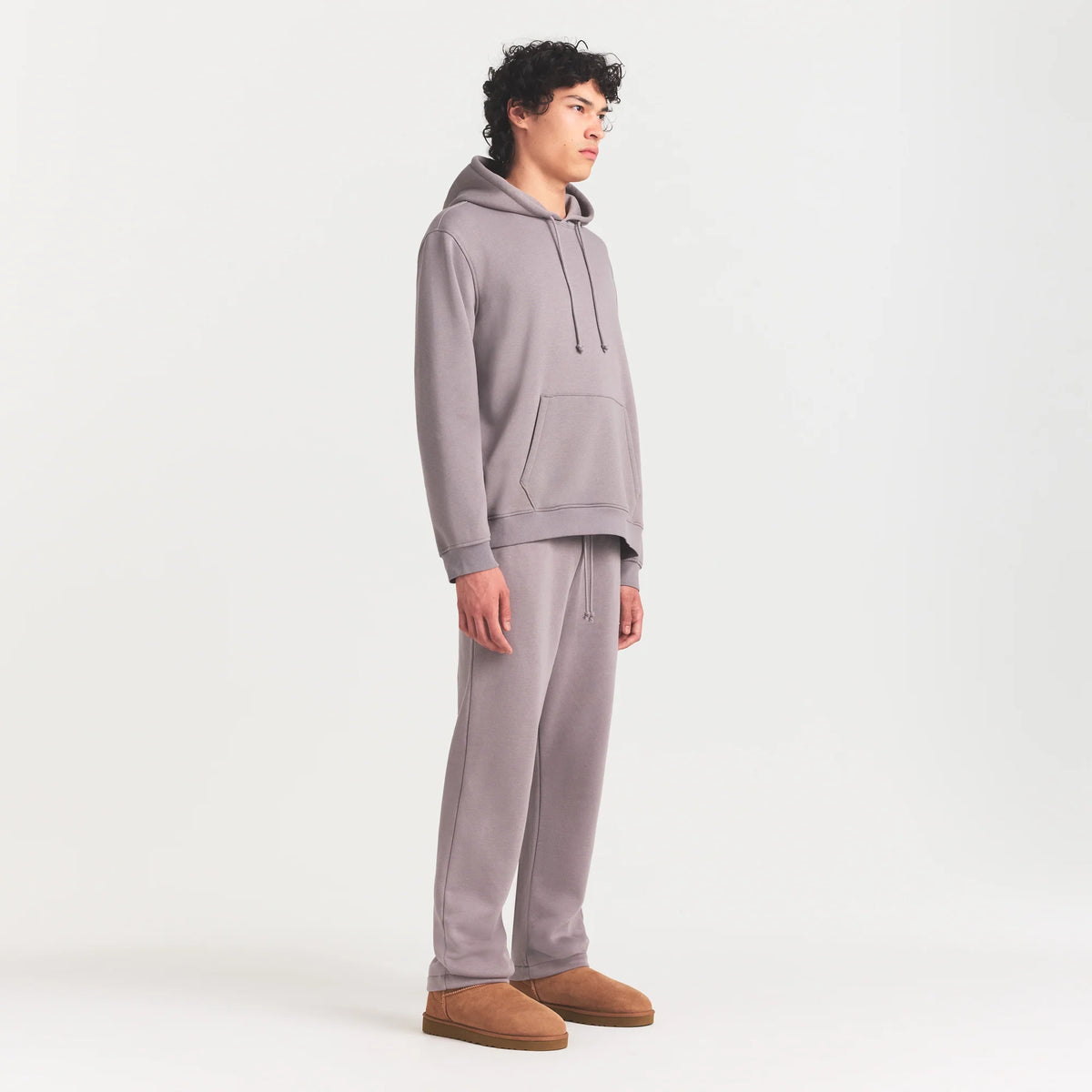 FLEECE LOUNGE MENS CLASSIC STRAIGHT LEG PANT | SHADOW
