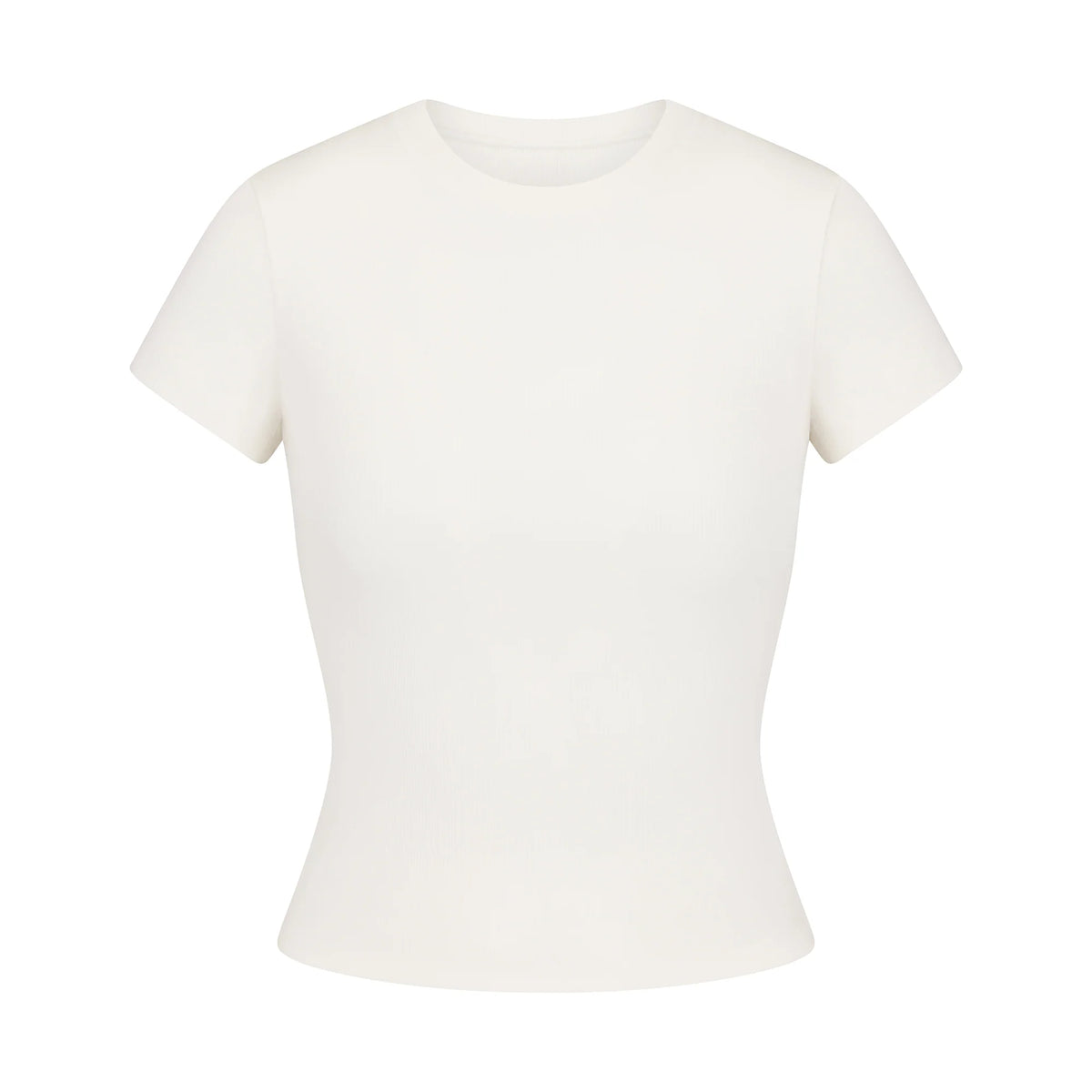 COTTON RIB T-SHIRT | MARBLE