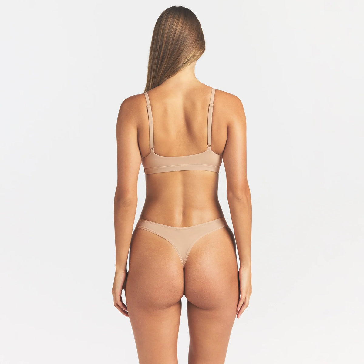 FITS EVERYBODY TRIANGLE BRALETTE | CLAY