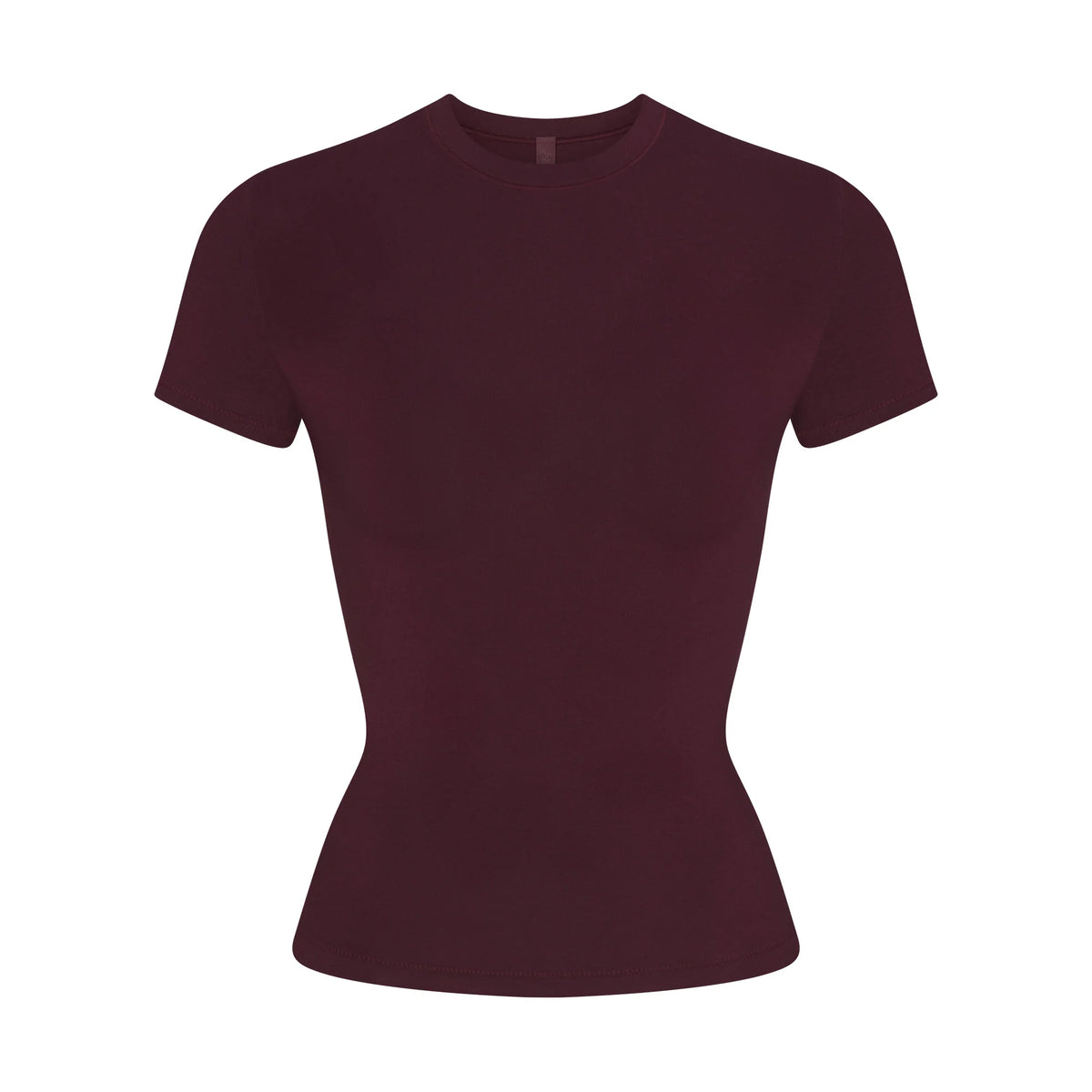 COTTON JERSEY T-SHIRT | CURRANT