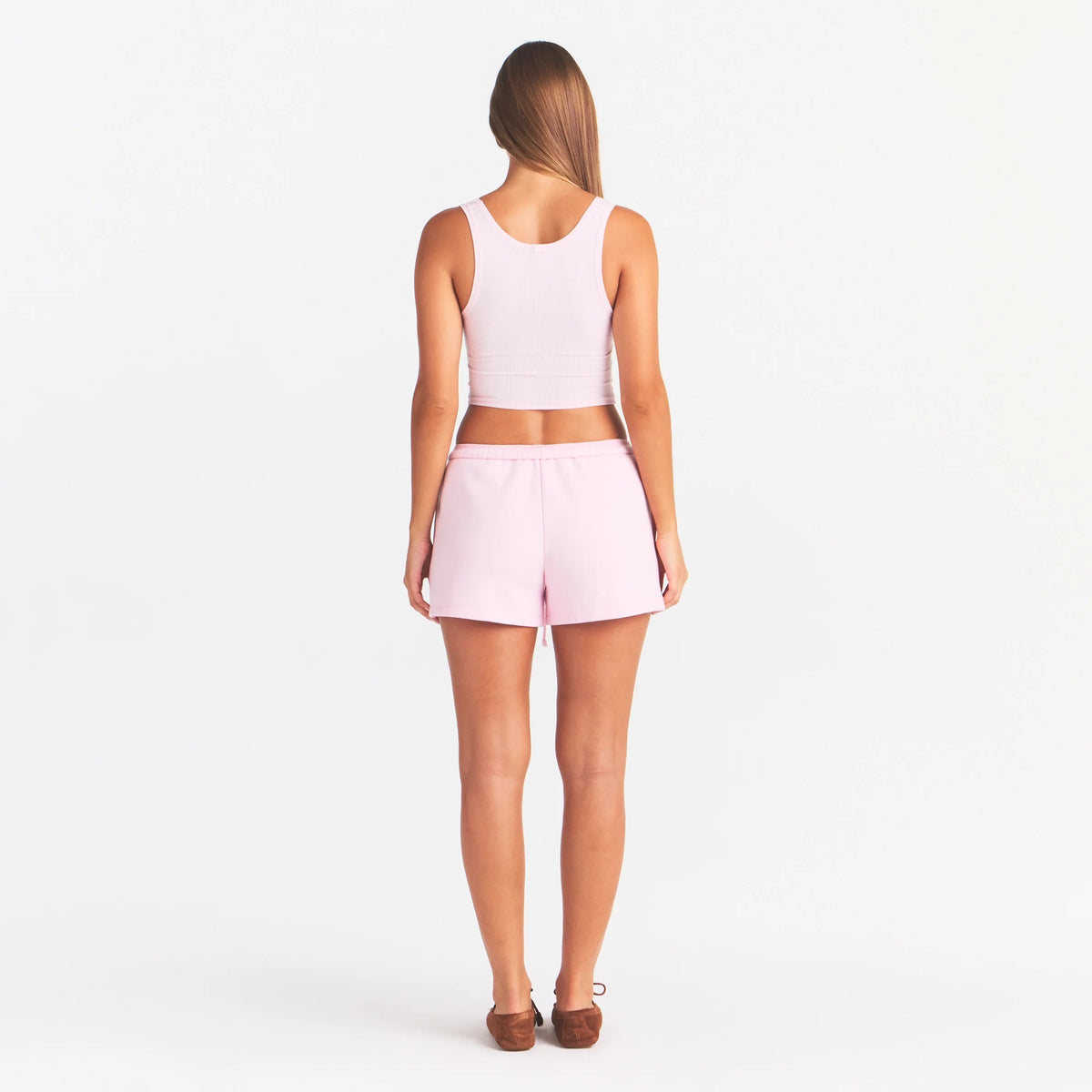 COTTON FLEECE SHORT | CHERRY BLOSSOM